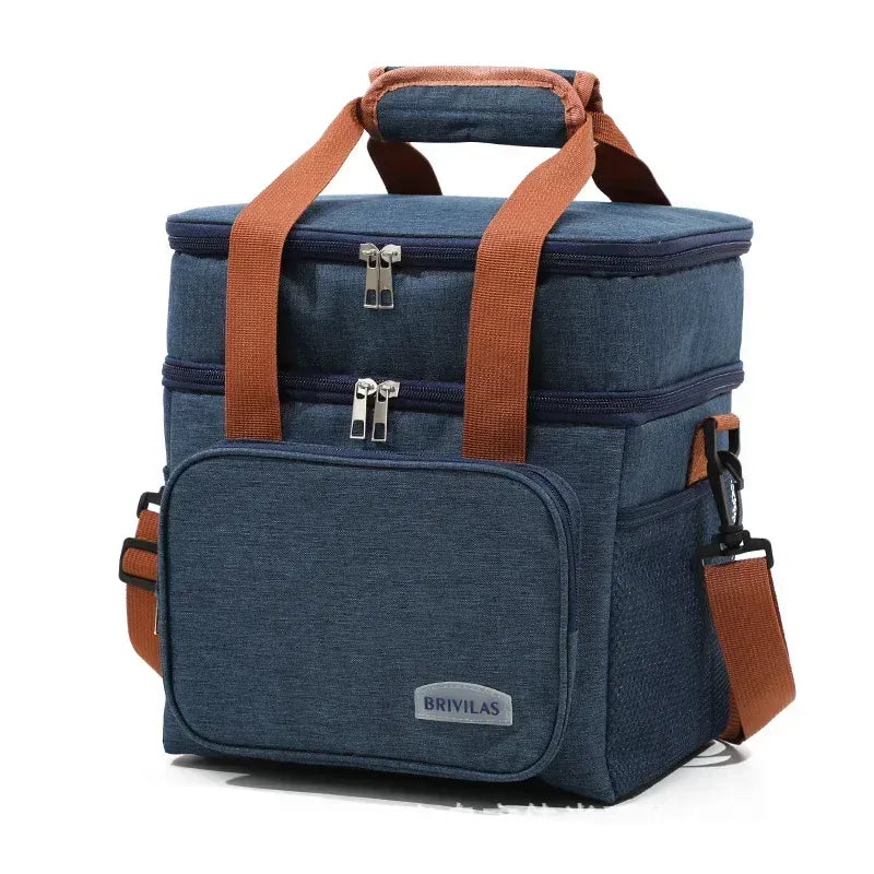 Flexi Maison Lunch Bag Isotherme Double Compartiment Elegant