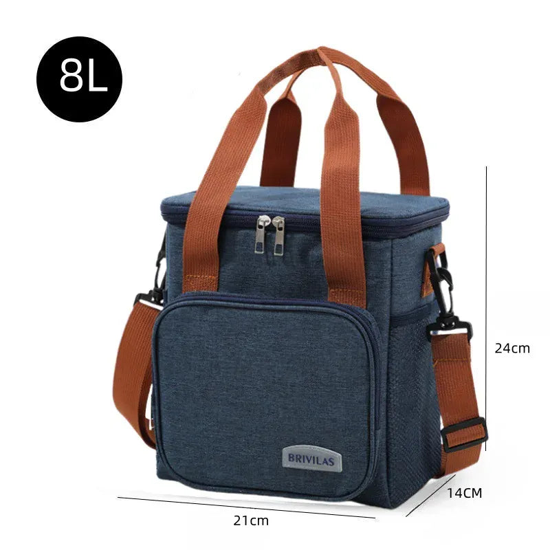 Flexi Maison Lunch Bag Isotherme Double Compartiment Elegant