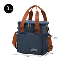 Flexi Maison Lunch Bag Isotherme Double Compartiment Elegant