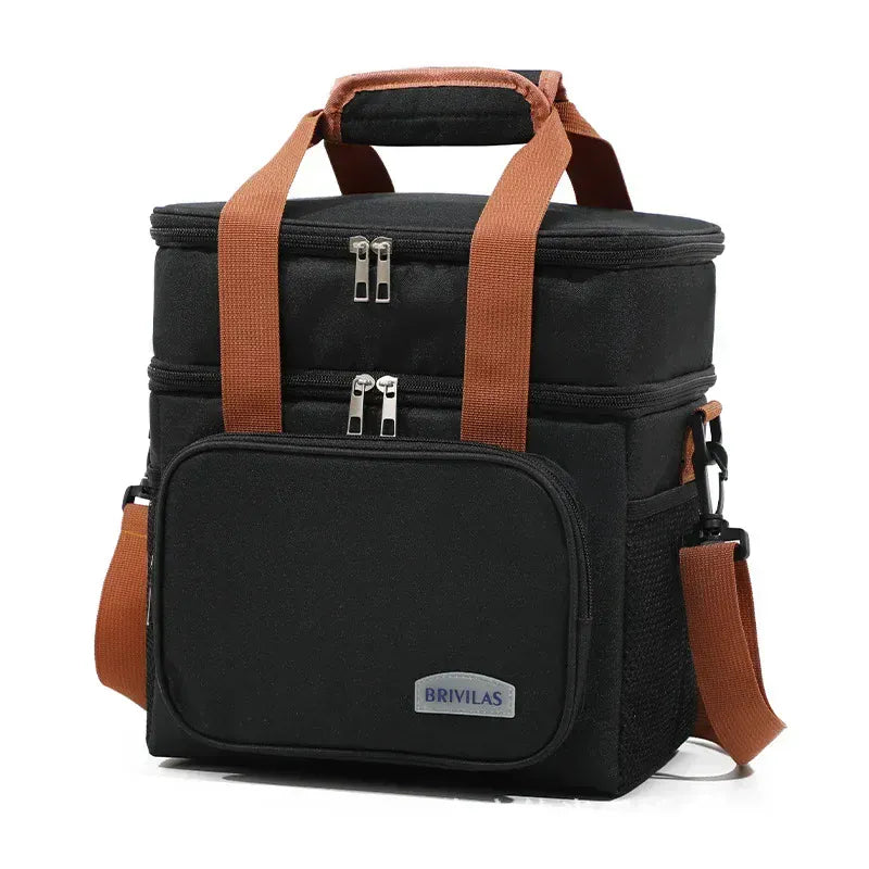 Flexi Maison Lunch Bag Isotherme Double Compartiment Elegant