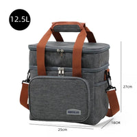 Flexi Maison Lunch Bag Isotherme Double Compartiment Elegant
