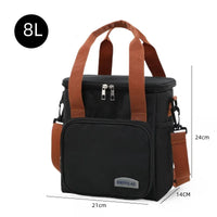Flexi Maison Lunch Bag Isotherme Double Compartiment Elegant