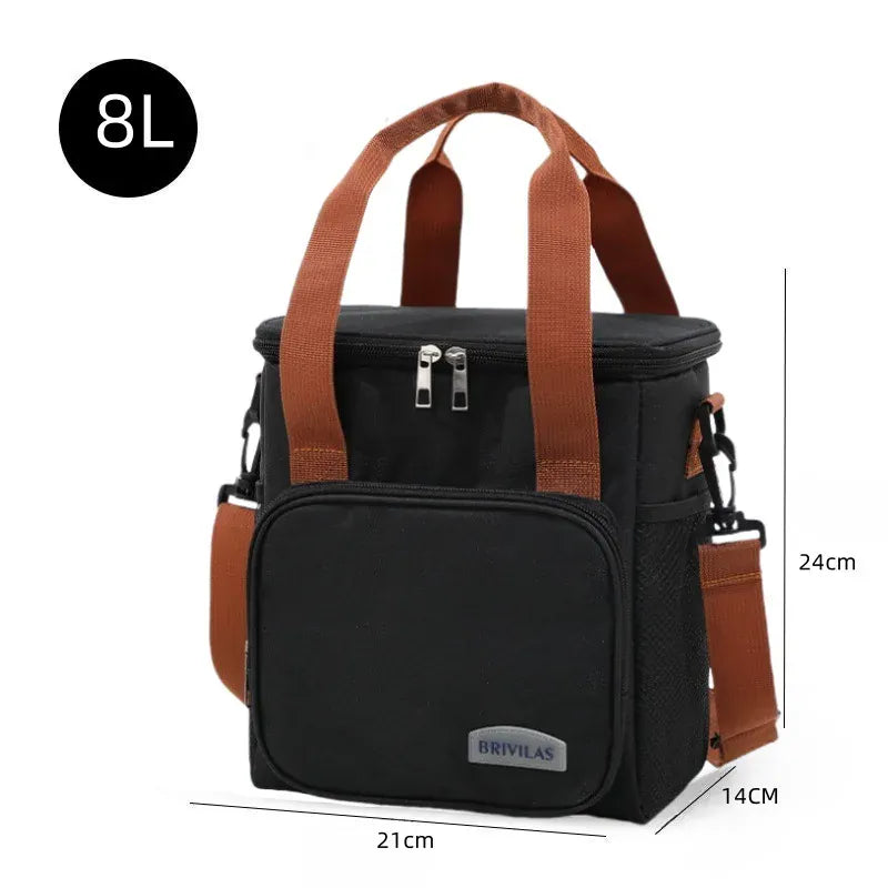 Flexi Maison Lunch Bag Isotherme Double Compartiment Elegant