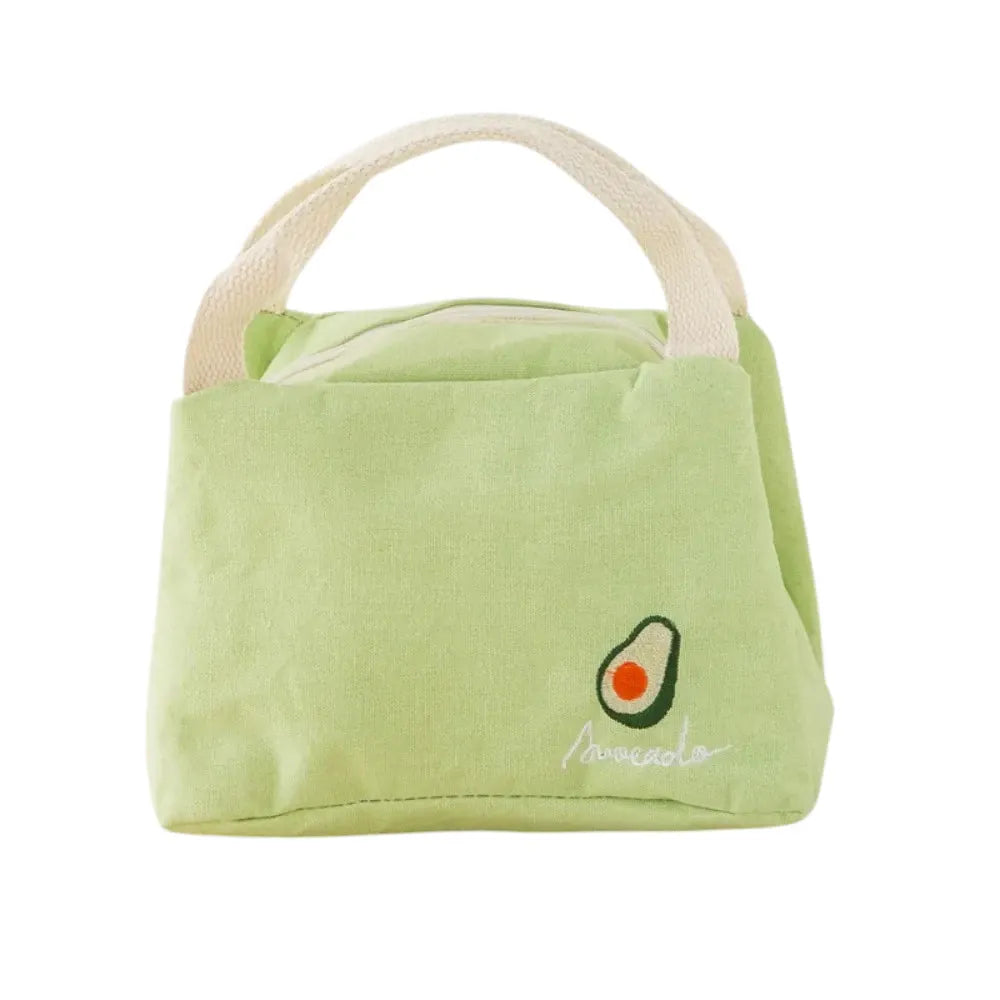 Flexi Maison Lunch Bag Isotherme En Coton Et Lin