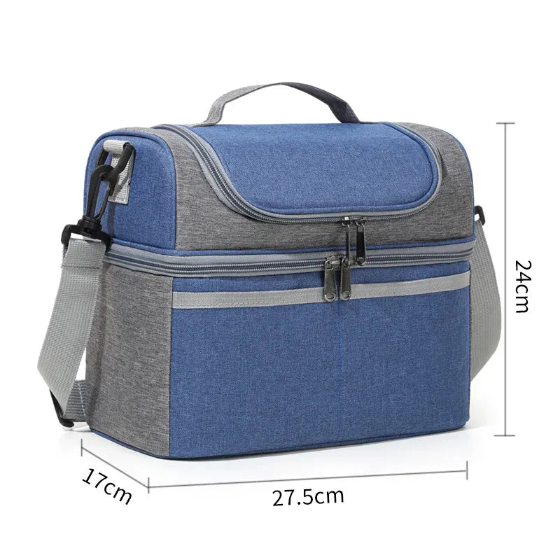 Flexi Maison Lunch Bag Isotherme En Tissu Oxford