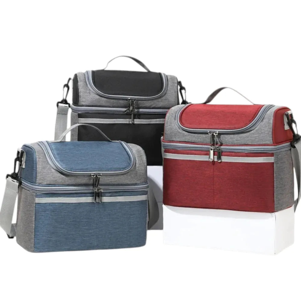 Flexi Maison Lunch Bag Isotherme En Tissu Oxford