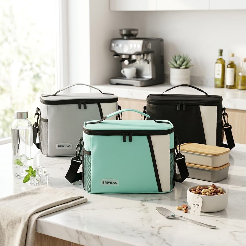 Flexi Maison Lunch Bag Isotherme En Tissu Oxford