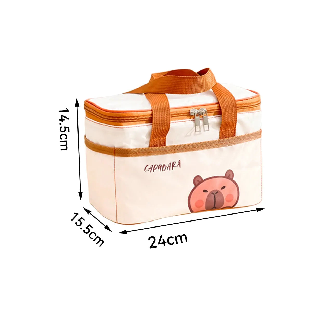 Flexi Maison Lunch Bag Isotherme Motif Capybara
