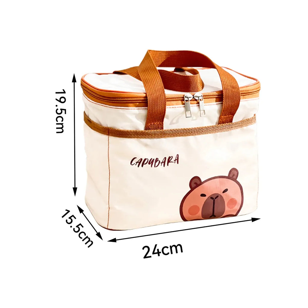 Flexi Maison Lunch Bag Isotherme Motif Capybara