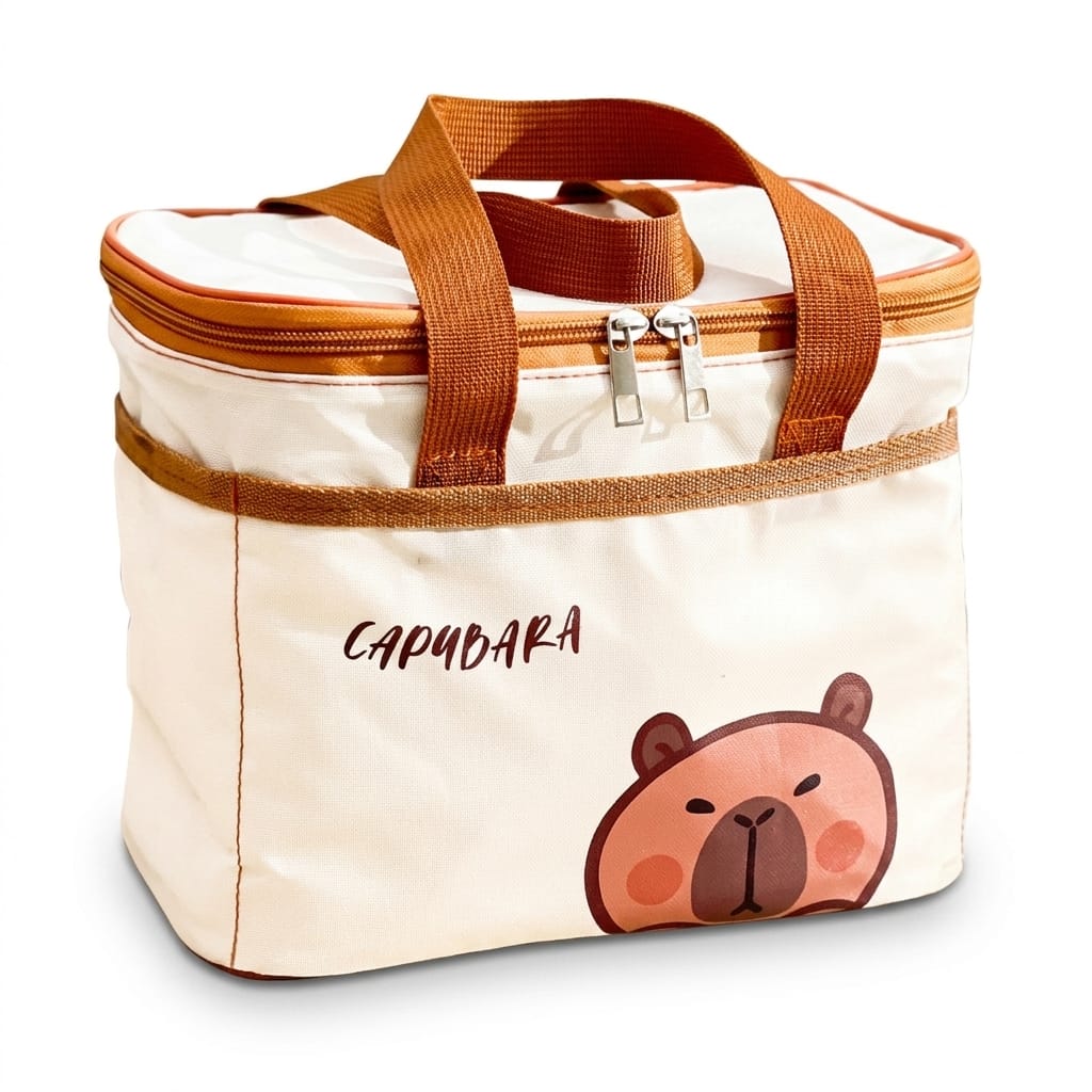 Flexi Maison Lunch Bag Isotherme Motif Capybara