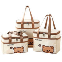 Flexi Maison Lunch Bag Isotherme Motif Ours