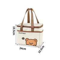 Flexi Maison Lunch Bag Isotherme Motif Ours