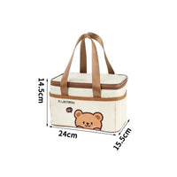 Flexi Maison Lunch Bag Isotherme Motif Ours