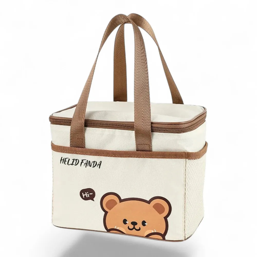 Flexi Maison Lunch Bag Isotherme Motif Ours