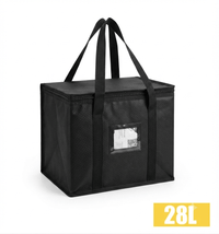 Flexi Maison Lunch Bag Isotherme Noir Double Compartiment