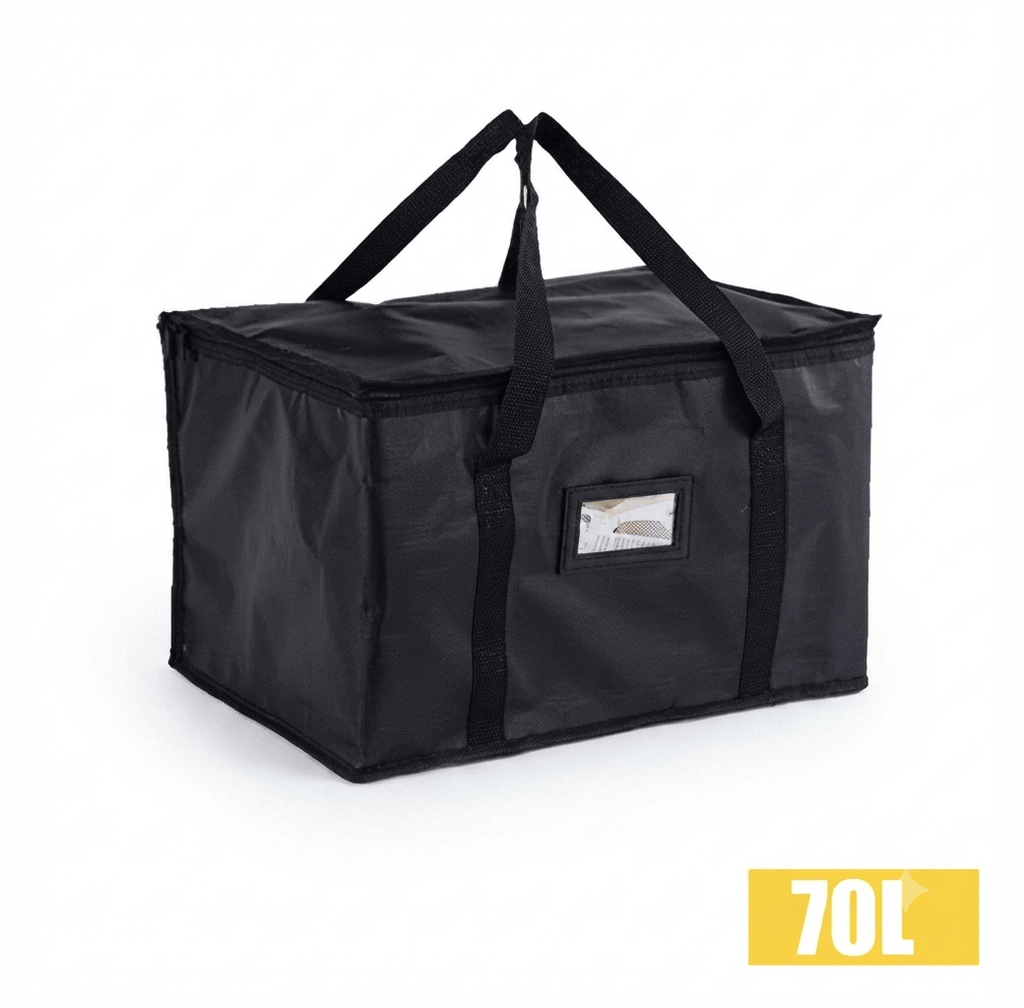 Flexi Maison Lunch Bag Isotherme Noir Double Compartiment