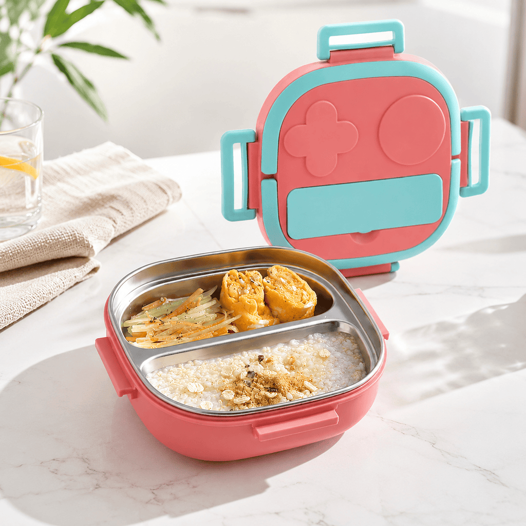 Flexi Maison Lunch Box Colorée En Inox