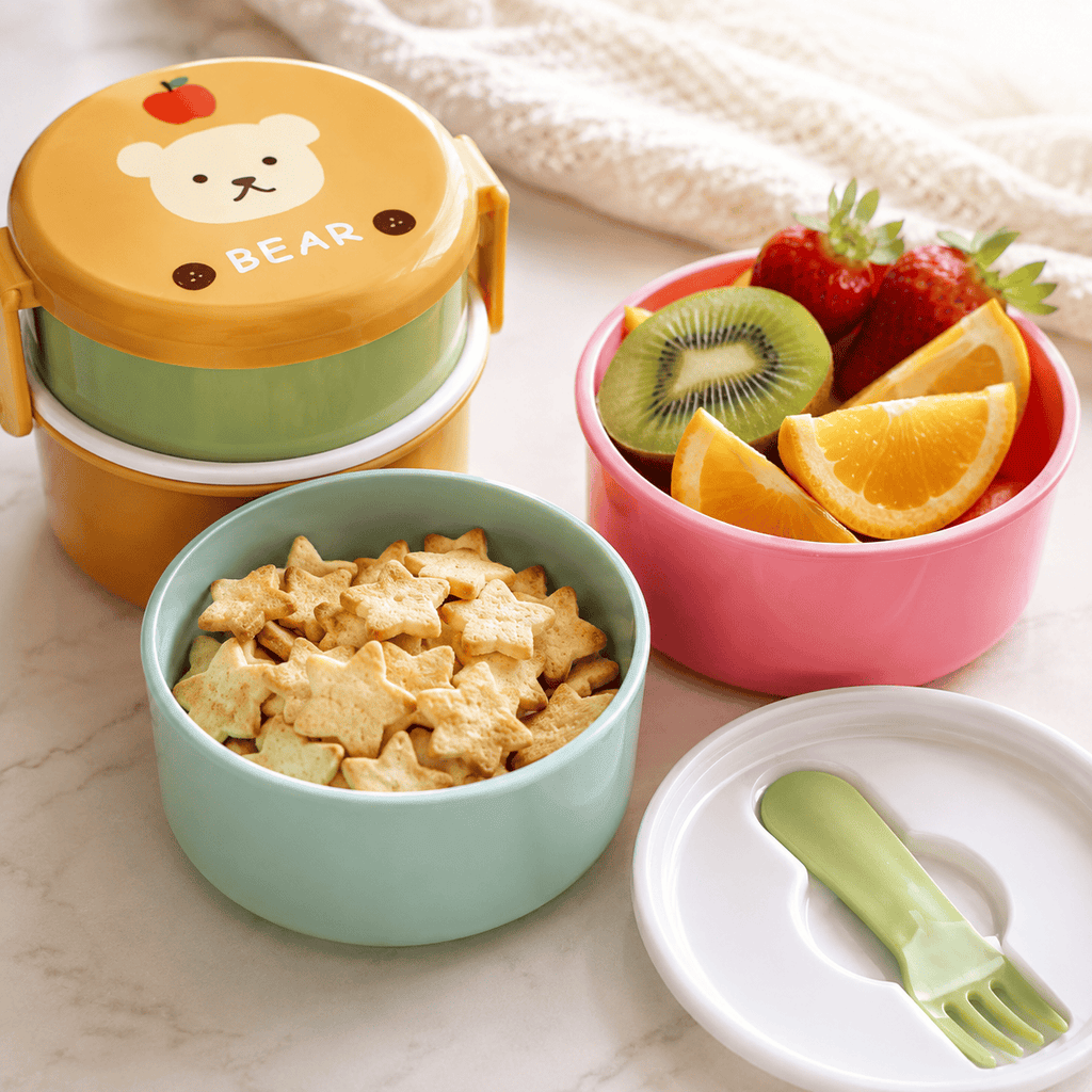 Flexi Maison Lunch Box Double Couche Ours