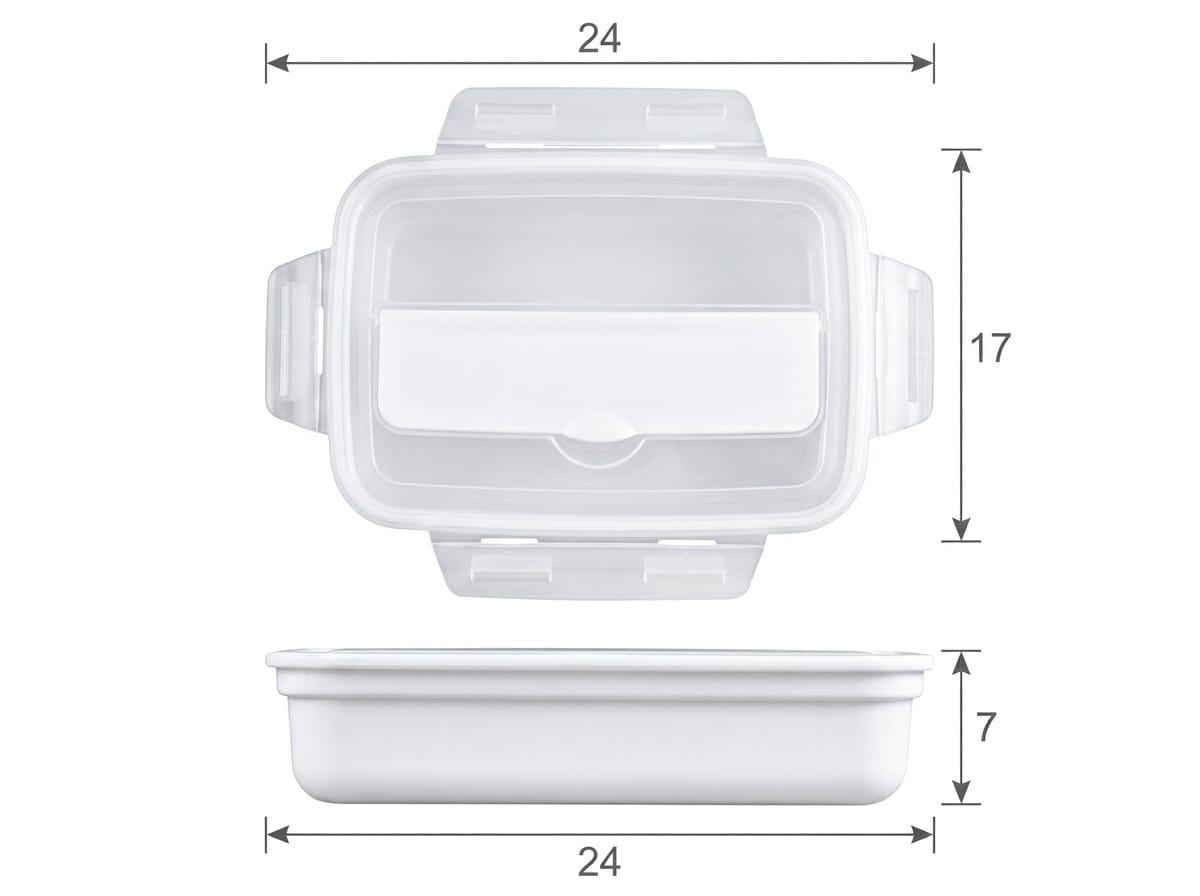 Flexi Maison Lunch Box en Acier Inoxydable avec Couverts