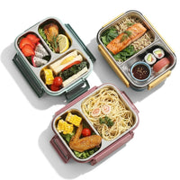Flexi Maison Lunch Box en Inox Compartimentée
