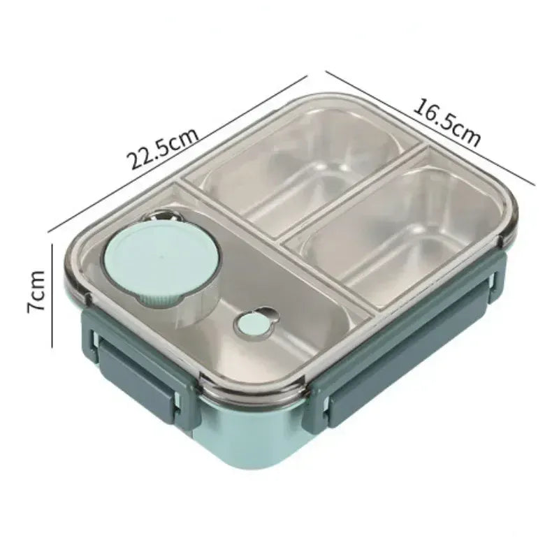 Flexi Maison Lunch Box en Inox Compartimentée
