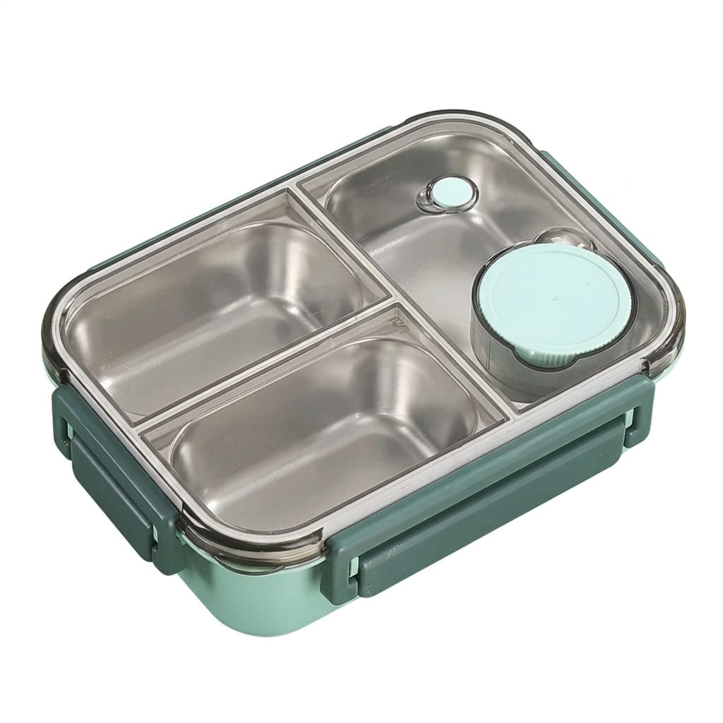 Flexi Maison Lunch Box en Inox Compartimentée