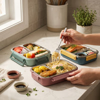 Flexi Maison Lunch Box en Inox Compartimentée