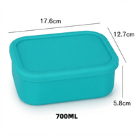 Flexi Maison Lunch Box En Silicone De Qualité Alimentaire