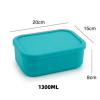 Flexi Maison Lunch Box En Silicone De Qualité Alimentaire