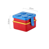Flexi Maison Lunch Box En Silicone Modulaire En Forme De Brique