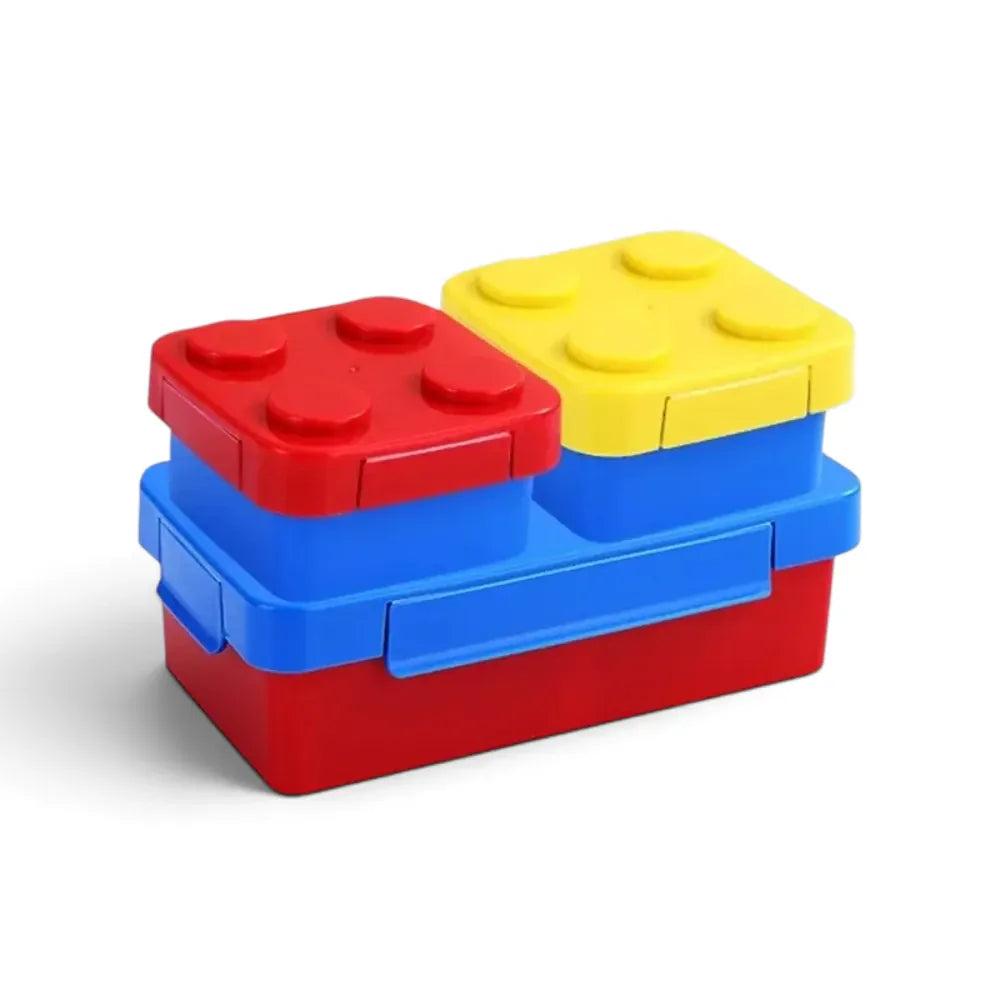 Flexi Maison Lunch Box En Silicone Modulaire En Forme De Brique
