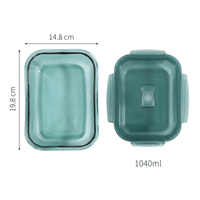 Flexi Maison Lunch Box En Verre Borosilicate Compatible