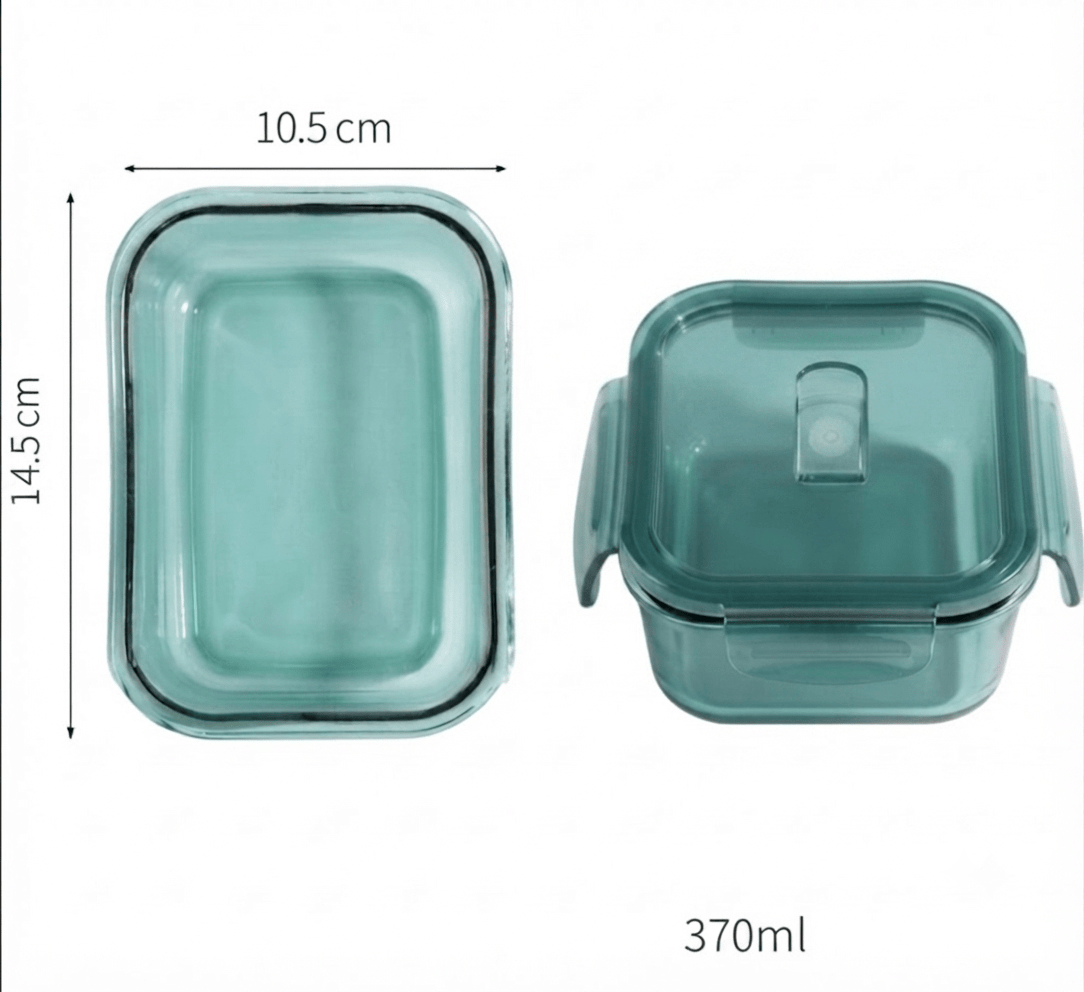 Flexi Maison Lunch Box En Verre Borosilicate Compatible