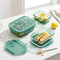 Flexi Maison Lunch Box En Verre Borosilicate Compatible
