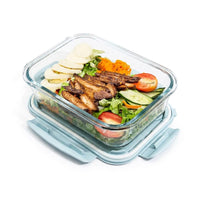 Flexi Maison Lunch Box En Verre Compartimentée