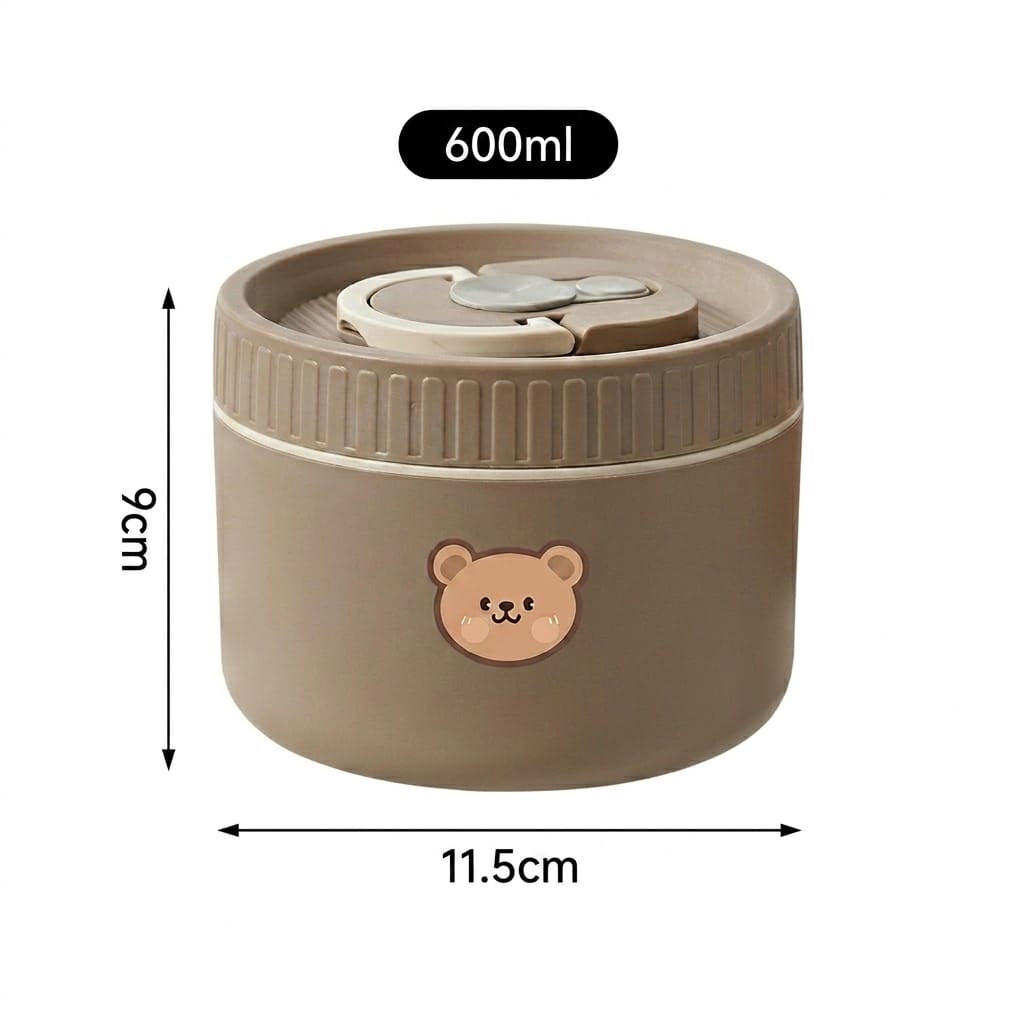 Flexi Maison Lunch Box Isotherme en Acier Inoxydable
