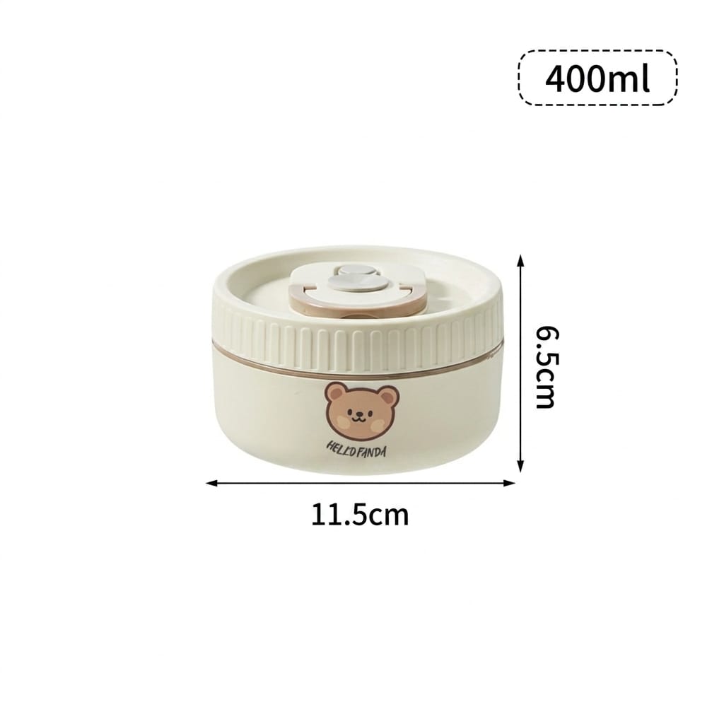 Flexi Maison Lunch Box Isotherme en Acier Inoxydable