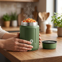 Flexi Maison Lunch Box Isotherme en Acier Inoxydable