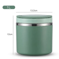 Flexi Maison Lunch Box Isotherme en Acier Inoxydable
