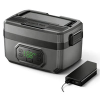 Flexi Maison Lunch Box Plastique sans Fil en Inox