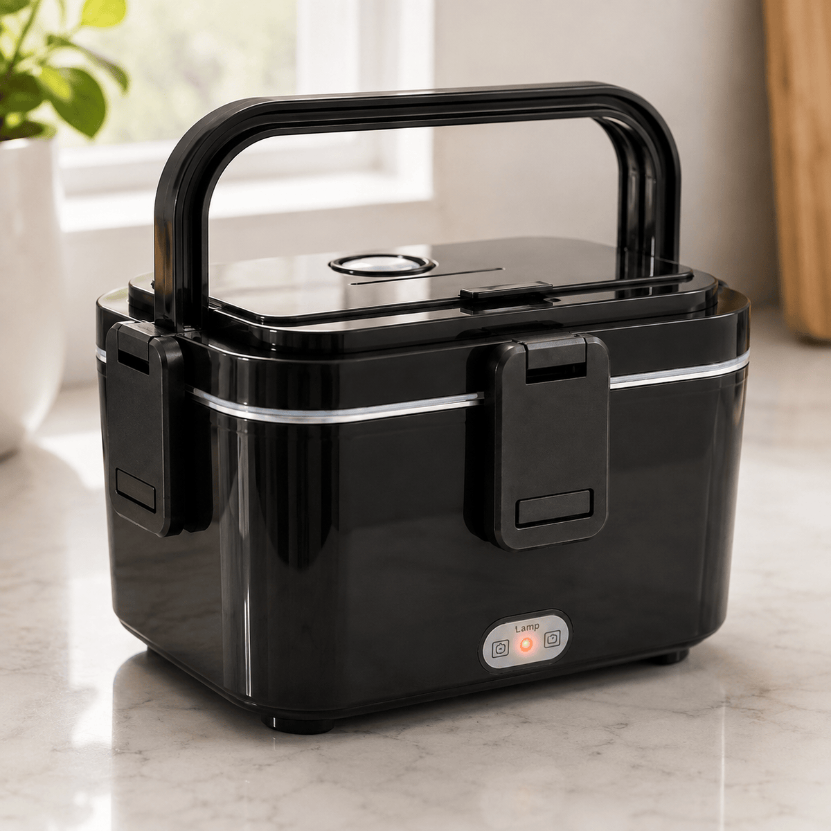 Flexi Maison Lunch Box Plastique sans Fil en Inox