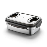 Flexi Maison Lunch Box Silicone En Acier Inoxydable Hermétique