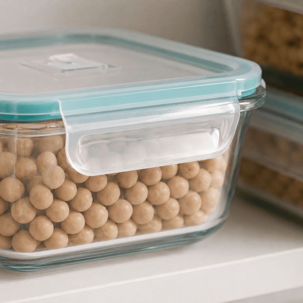 Flexi Maison Lunch Box Verre Borosilicate Rectangulaire