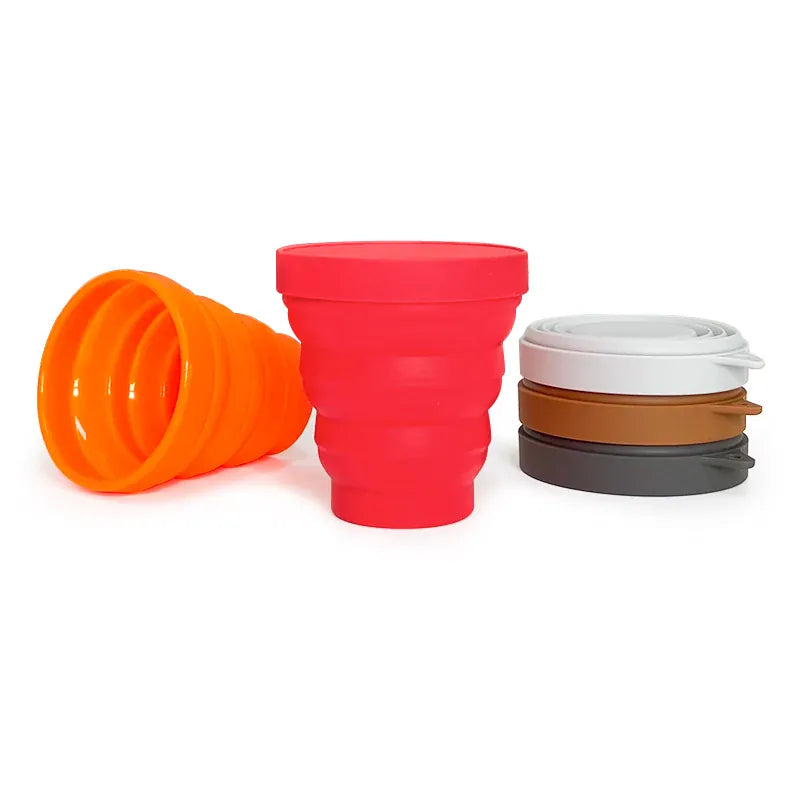 Flexi Maison Mug De Voyage En Silicone Pliable