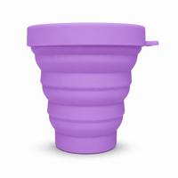 Flexi Maison Mug De Voyage En Silicone Pliable