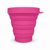 Flexi Maison Mug De Voyage En Silicone Pliable
