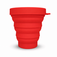 Flexi Maison Mug De Voyage En Silicone Pliable
