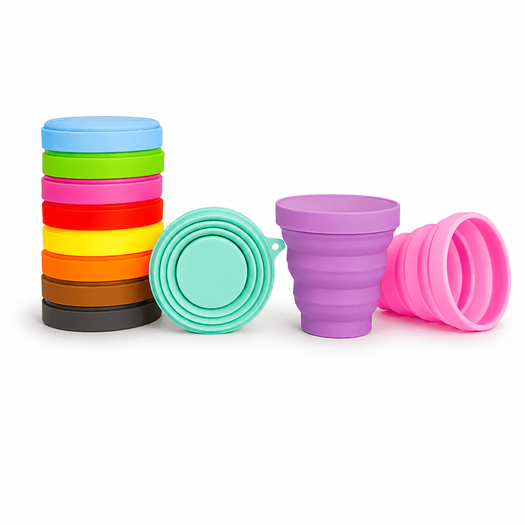 Flexi Maison Mug De Voyage En Silicone Pliable