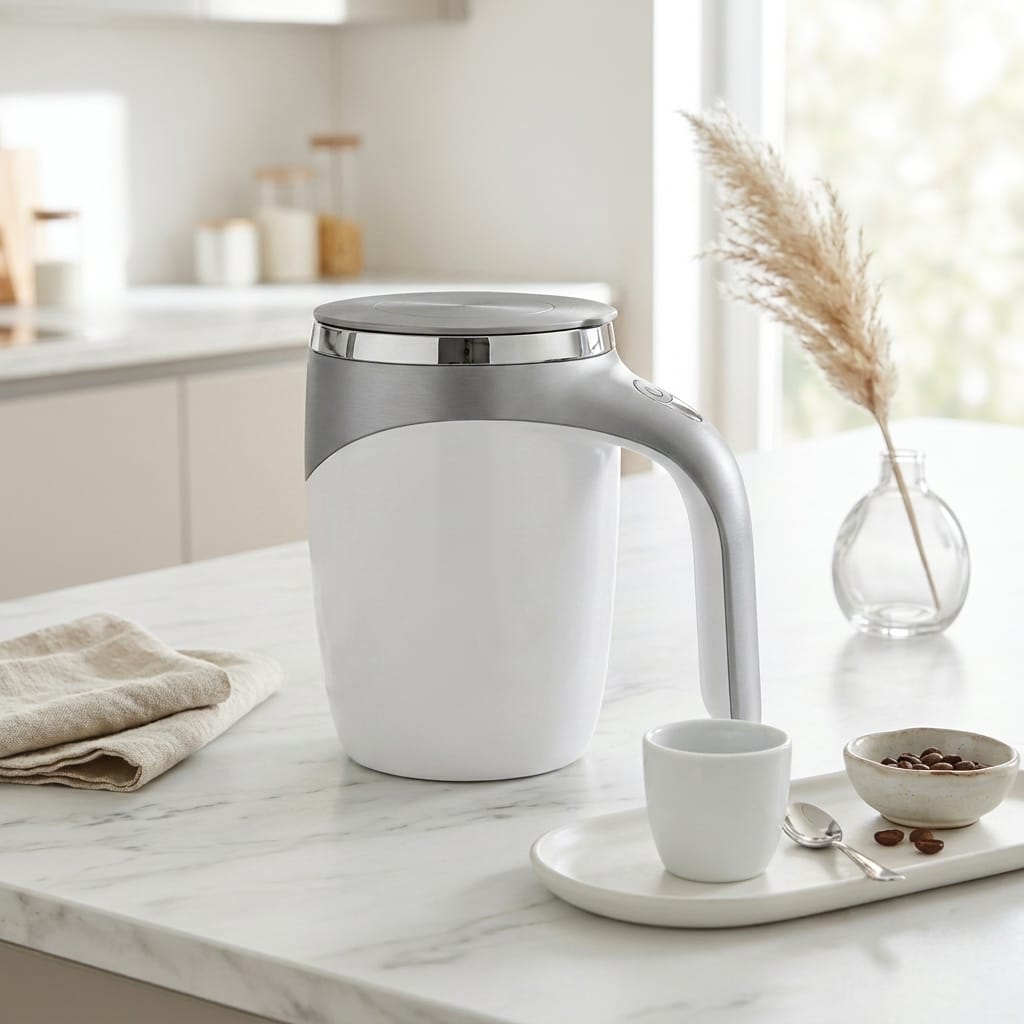 Flexi Maison Mug De Voyage Mélangeur Automatique Rechargeable