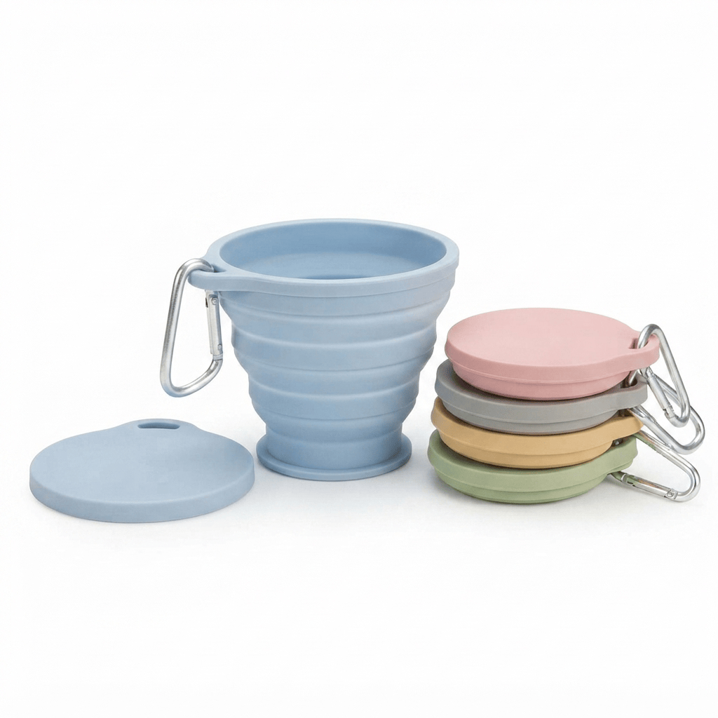 Flexi Maison Mug De Voyage Pliable En Silicone